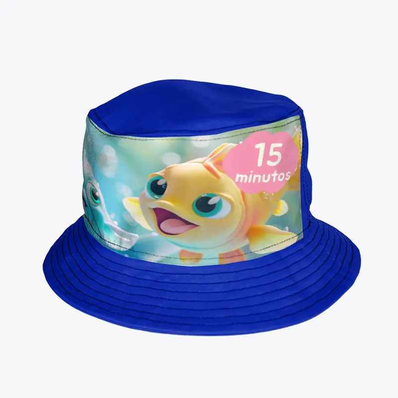 Animated Fish Bags and Bucket Hat